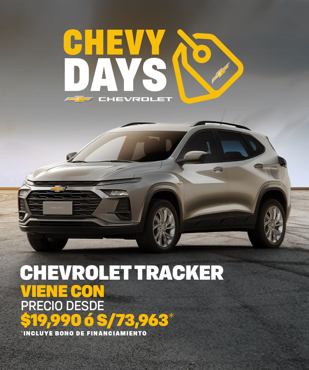 Chevrolet Tracker: camionetas en MSA