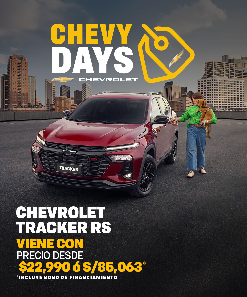 Chevrolet Tracker: camionetas en MSA