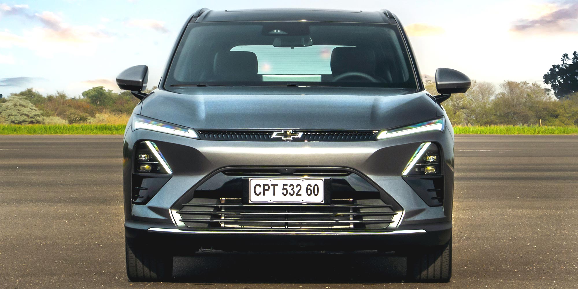 Vista frontal Chevrolet Captiva EV