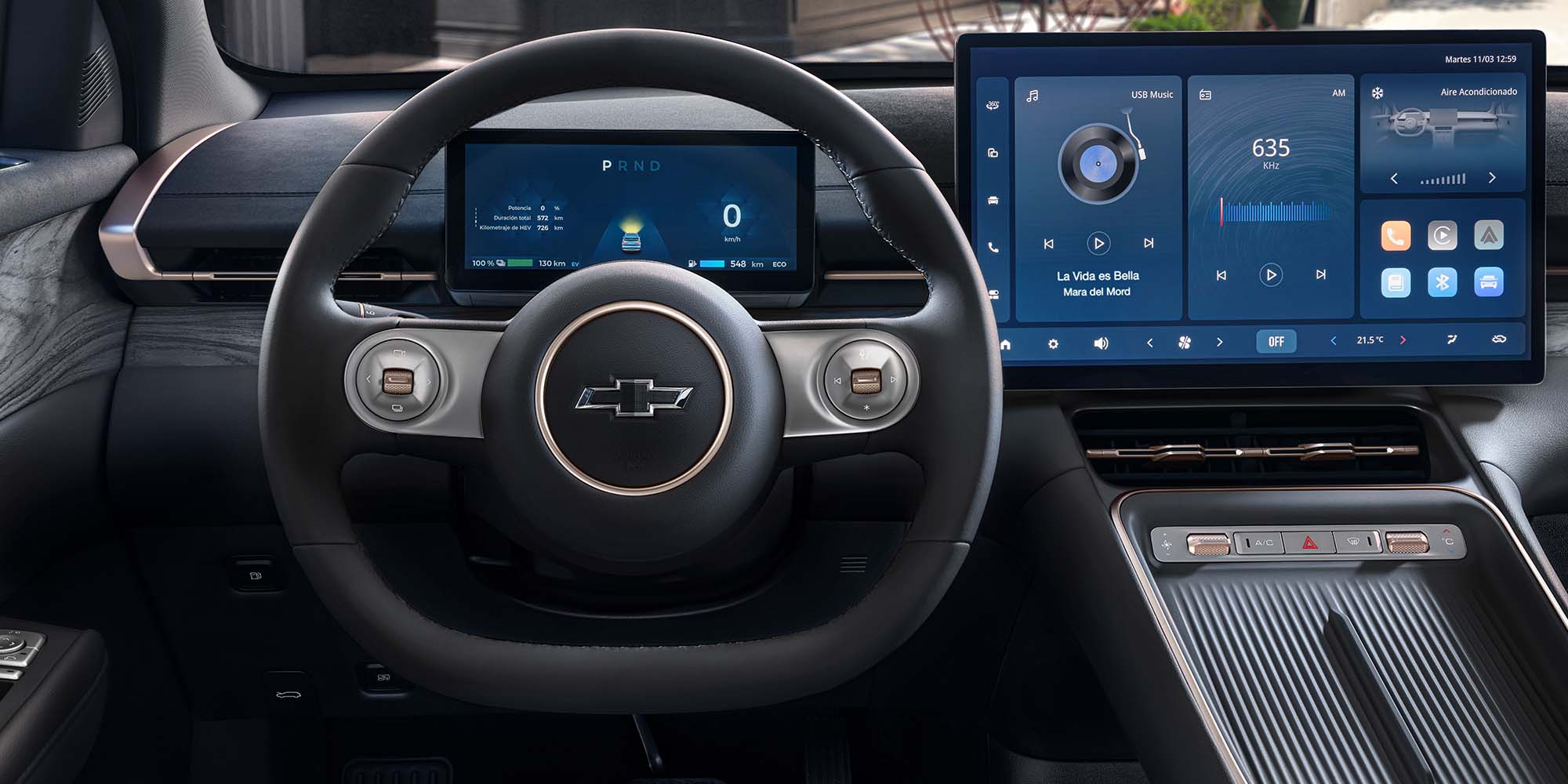 Volante multifunción Captiva Híbrida