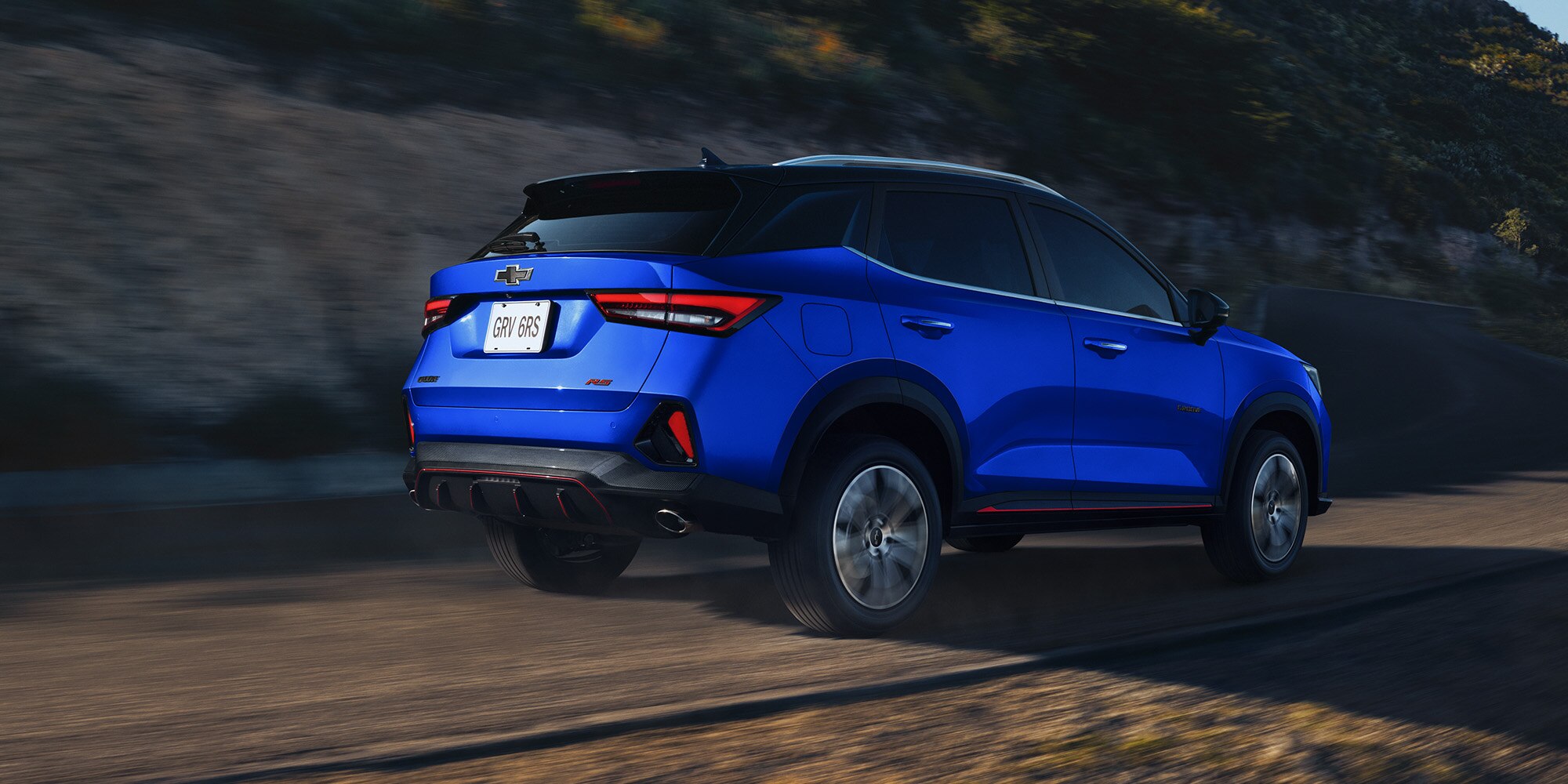 Vista lateral trasera Chevrolet Groove 2026